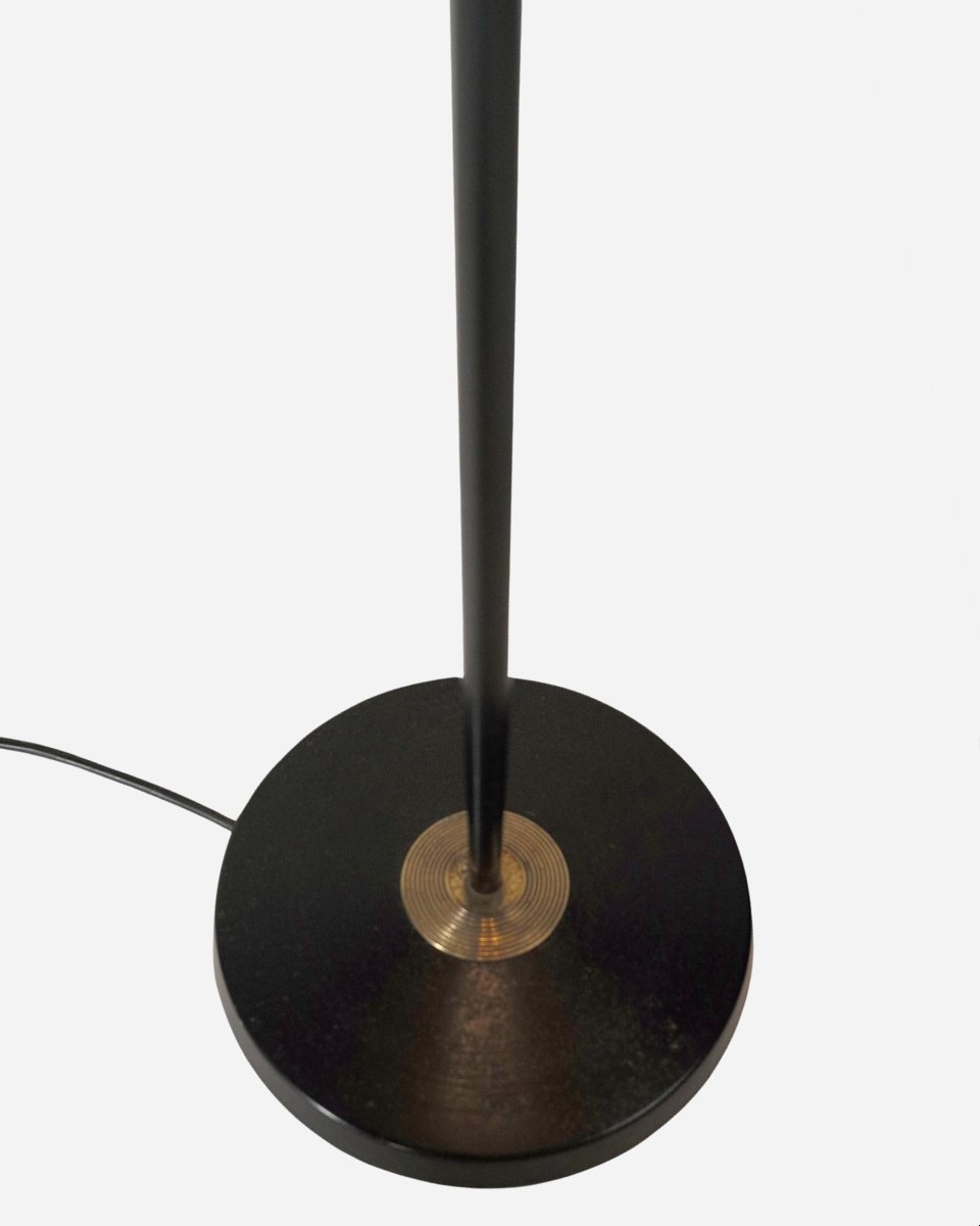Lampadaire en métal laqué et laiton, Monix, Paris, France, vers 1960-photo-4