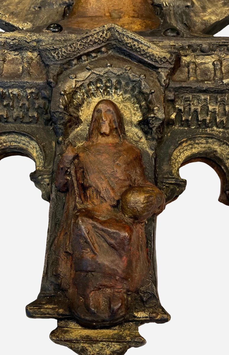 “theodora, Florentine Medallion”, Plaster Cast, Jean Rivière, Toulouse, France, 1891-photo-1