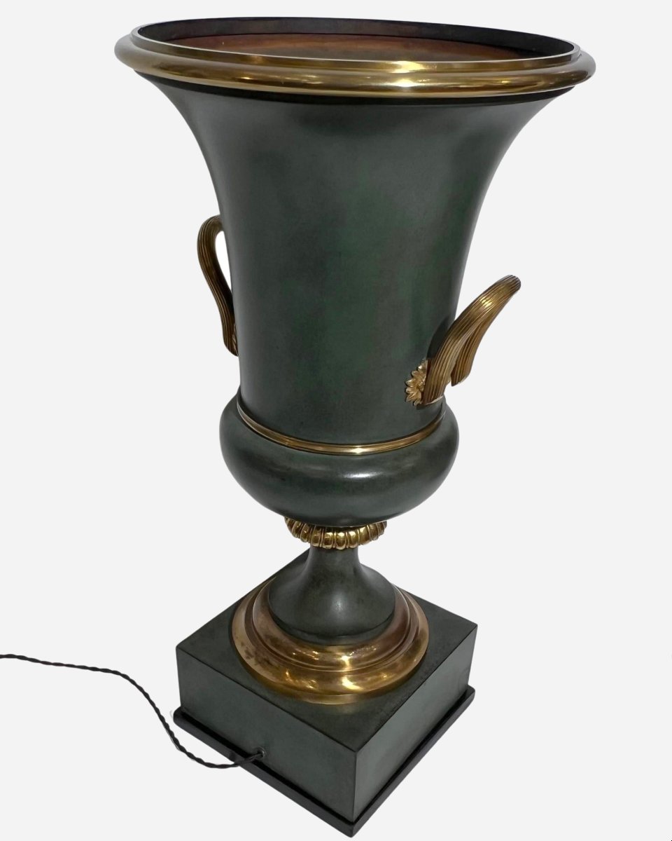 Vase-lampe Médicis de style Empire, France, vers 1940-photo-2