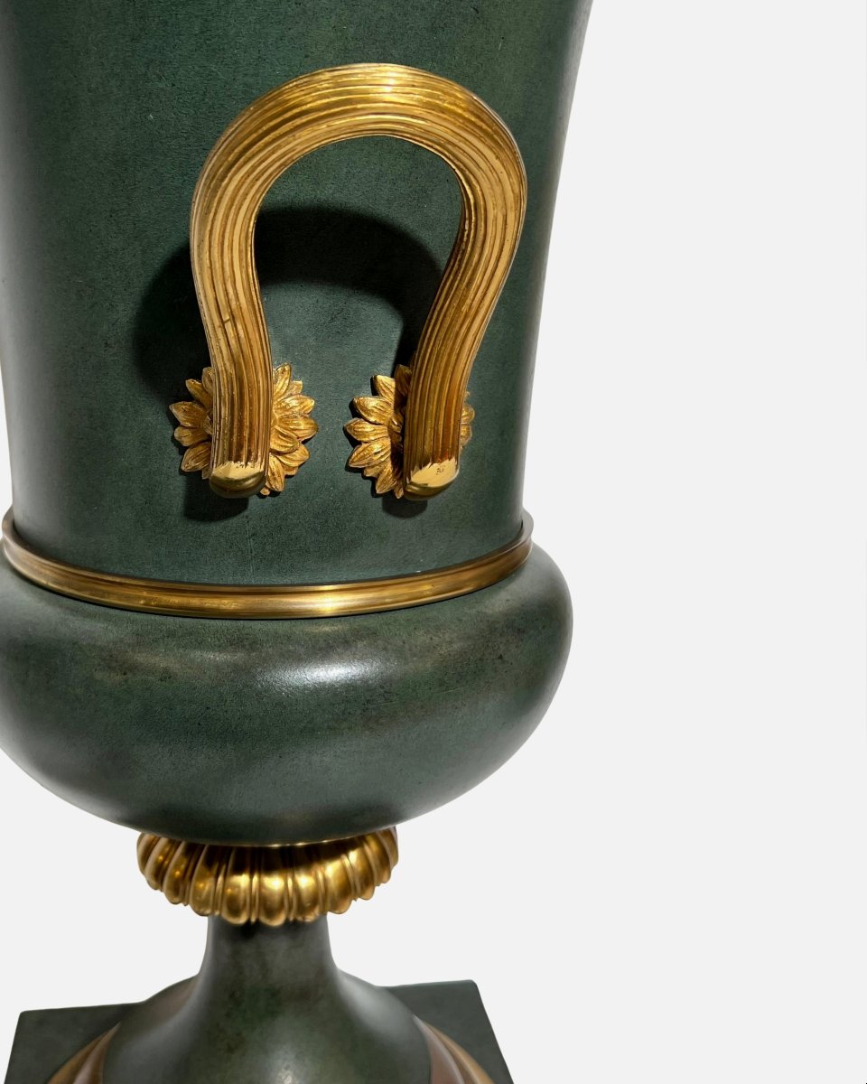 Vase-lampe Médicis de style Empire, France, vers 1940-photo-1