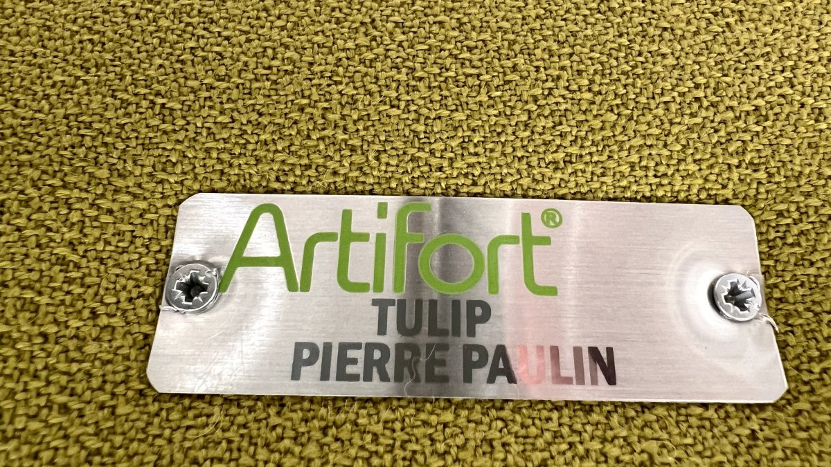 Swivel "little Tulip" Armchair With Footrest, By Pierre Paulin, Netherlands, Circa 1960-photo-3