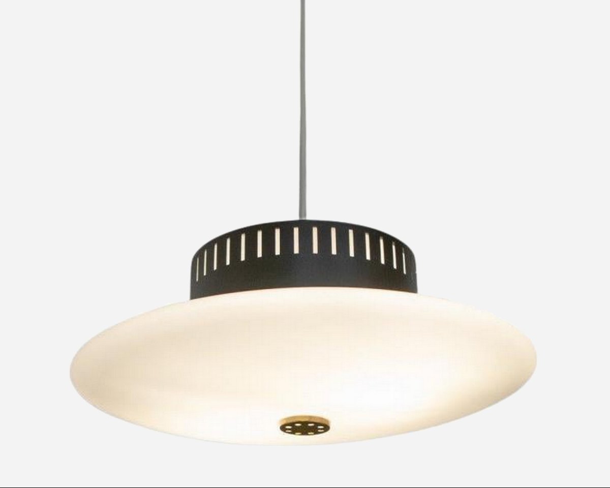 Plafonnier modèle 596, Éditions Maison Arlus, Paris, France, vers 1960-photo-5