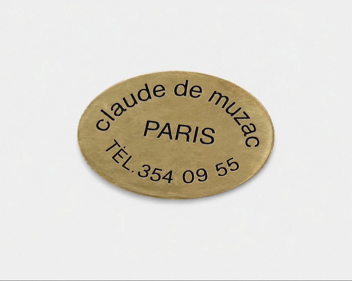 Large Photo Frame, By Claude De Muzac, Paris, France, Circa 1980-photo-2