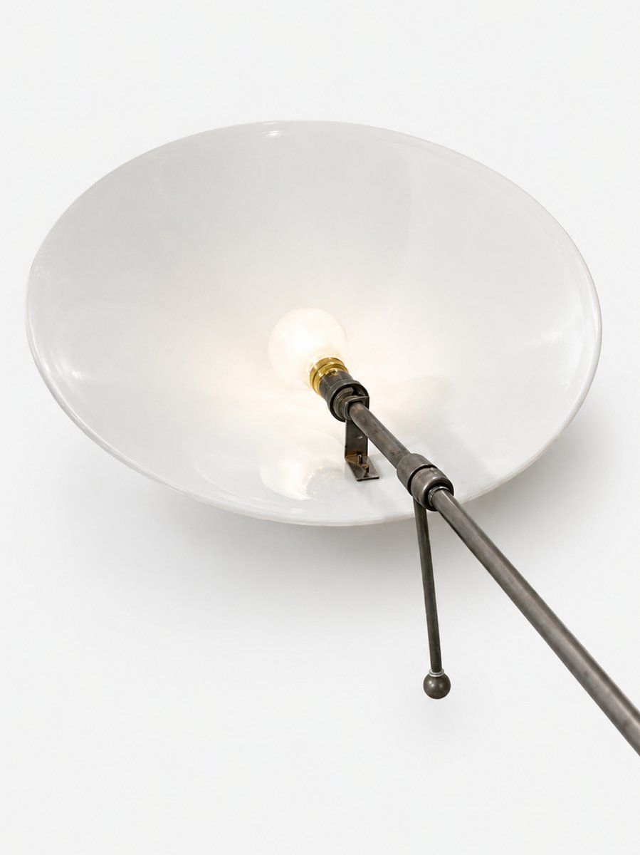 Model 242p Swivel-arm Wall Sconce With Pendulum Arm, By Robert Mathieu, Circa 1957–1958-photo-1