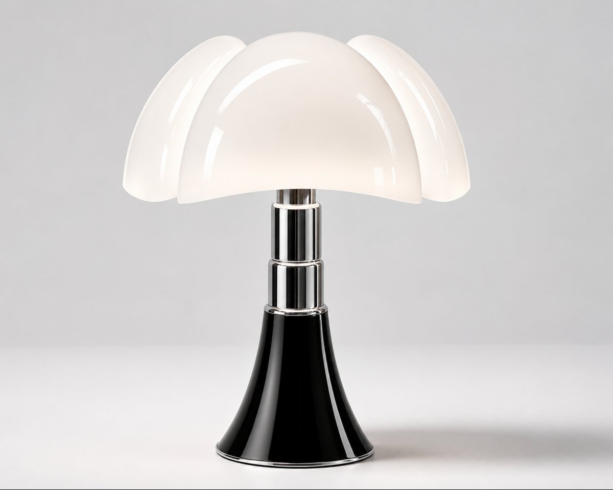 Large "pipistrello" Lamp, By Gae Aulenti, Martinelli Luce Editions, Italy, Circa 1965–1970