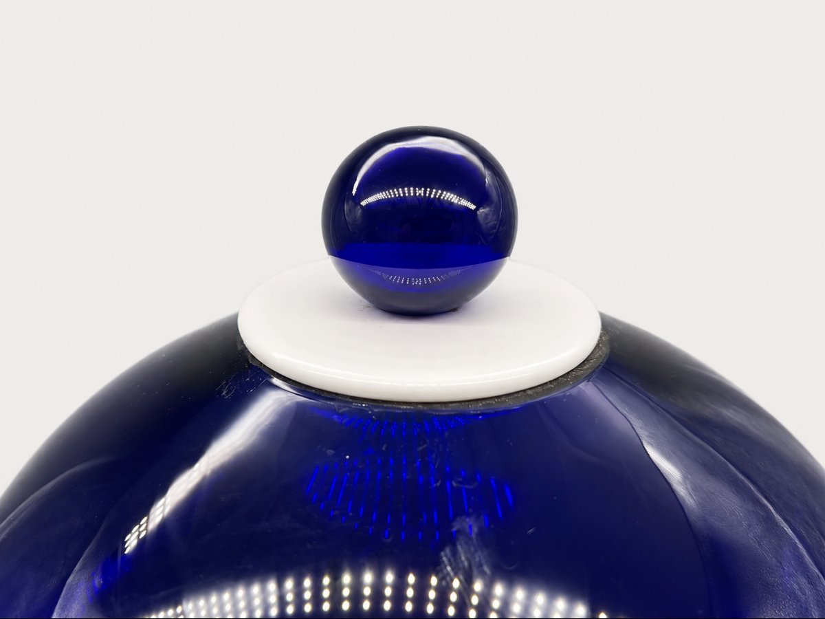 Murano Glass Lamp, Attributed To Gino Cenedese, Murano, Italy, 1980-photo-2