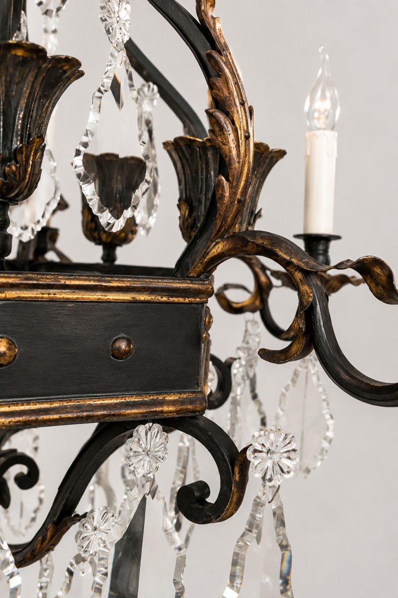 Important lustre de style Renaissance, France, vers 1900/1920-photo-3
