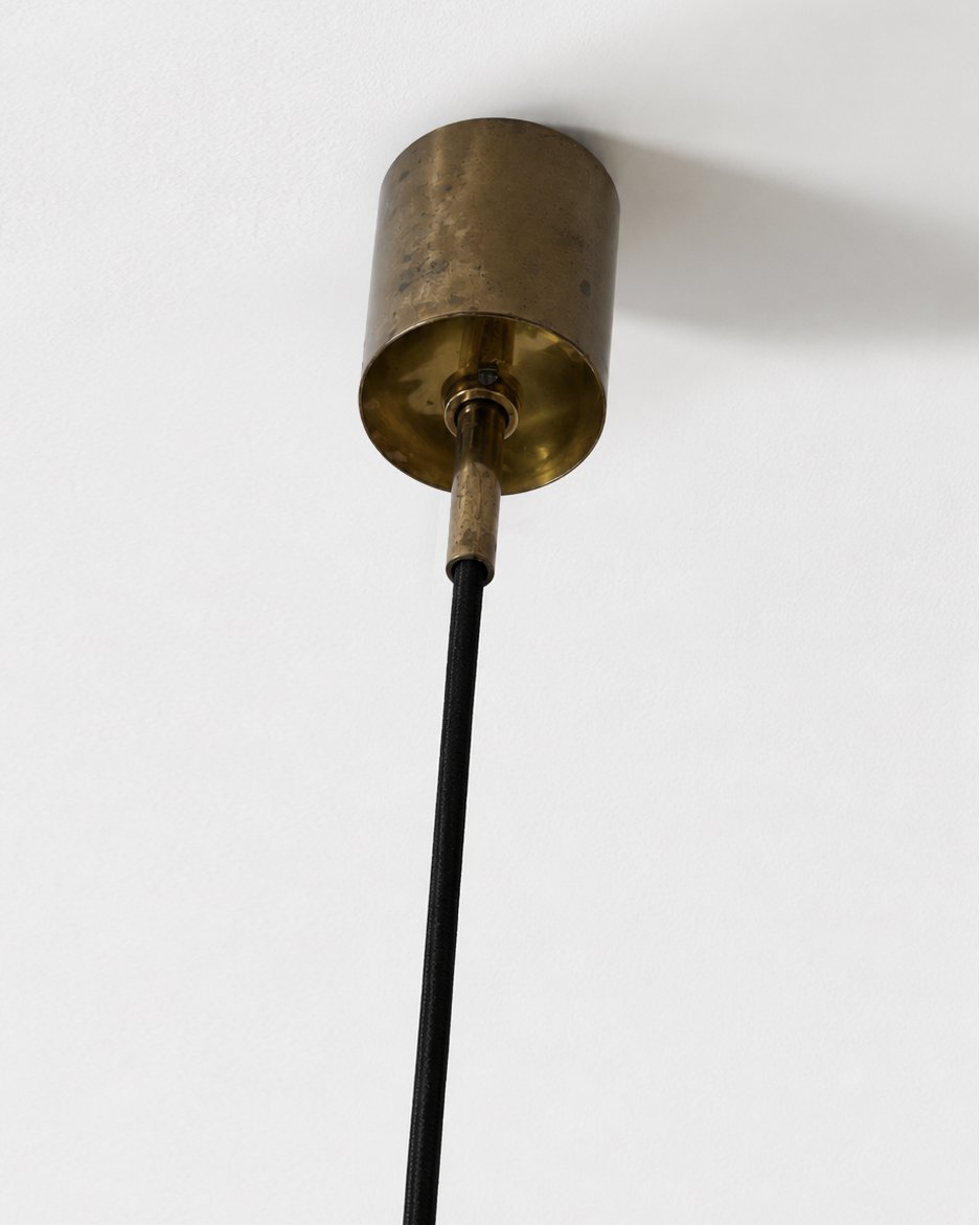 Pair Of Pendant Lamps, éditions Maison Lunel, Paris, France, Circa 1950–1960-photo-2