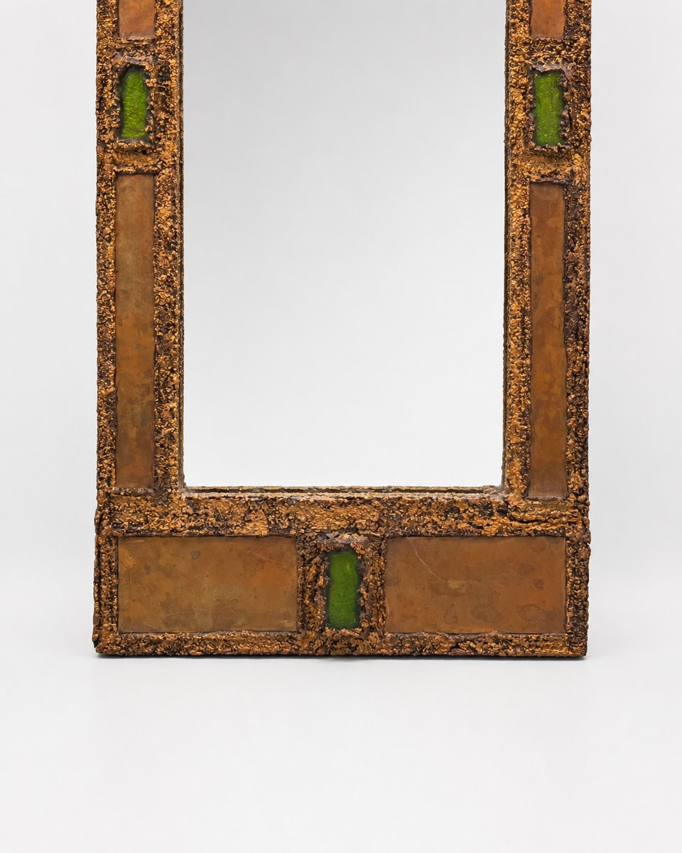 Pair Of Mirrors By Irena Jaworska, Paris, France, Circa 1960-photo-3