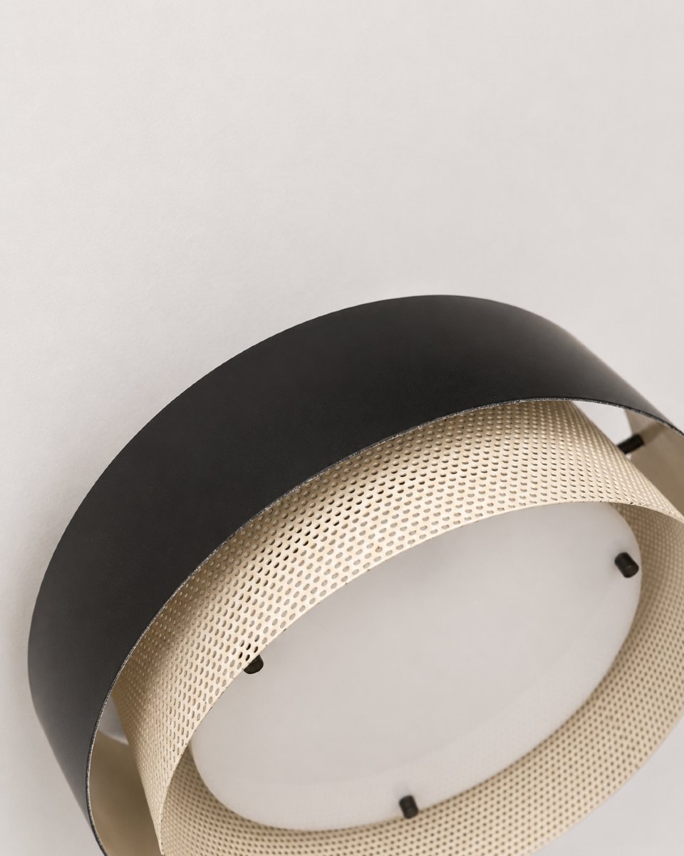 Pair Of Wall Sconces By Jean-boris Lacroix, éditions Jacques Biny-luminalite, Paris, 1959-photo-3