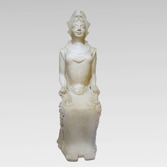 Pomona, Original Plaster By Lucile Passavant, France Circa 1960