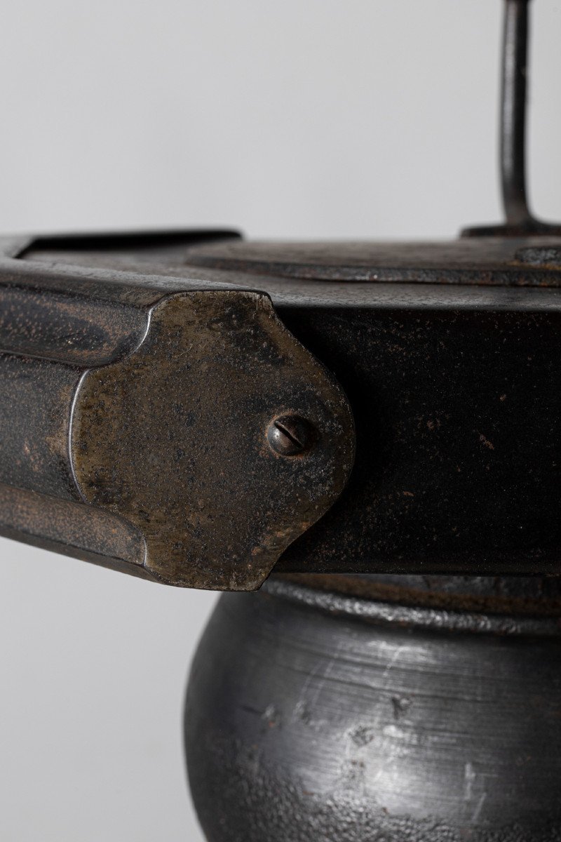 Rare Ironing Stove, France Circa 1880-photo-7