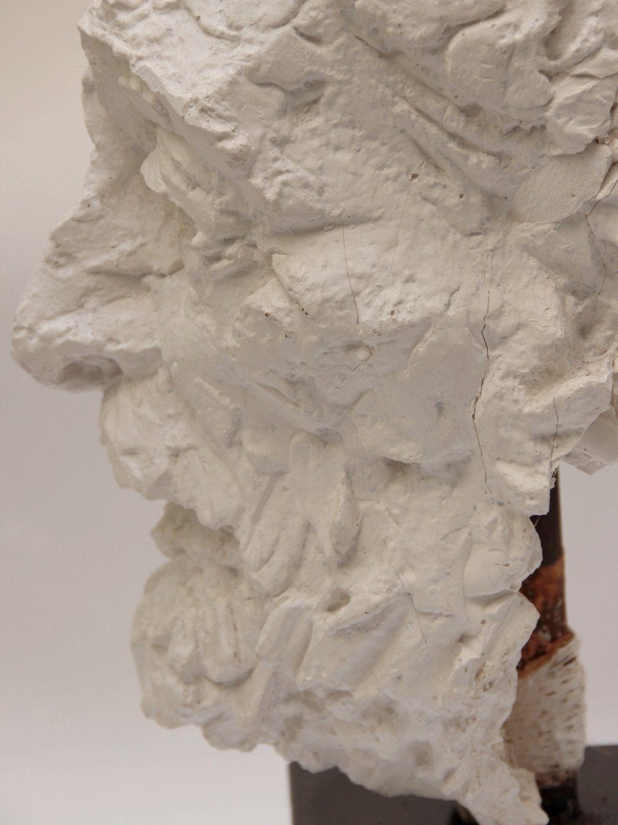 Willem Verbon. Kees Van Dongen, Ninety Years Old, Original Plaster. 1967-photo-4
