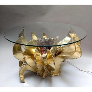 Coffee Table, By Richard Faure, Paris, France, Circa 1970 / 1980