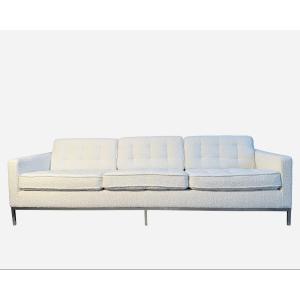Large Three-seater Sofa, By Florence Knoll, Knoll International, Circa 1970