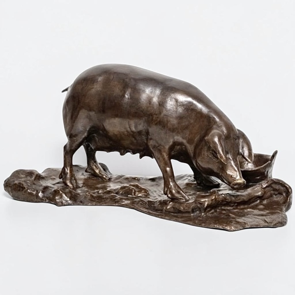 Sculpture - Sow , Tommaso Campaiola - Bronze 