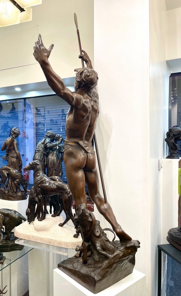 Sculpture - Vox Pacis (the Cry Of Peace) By Georges Bareau (1866 - 1931)-photo-4