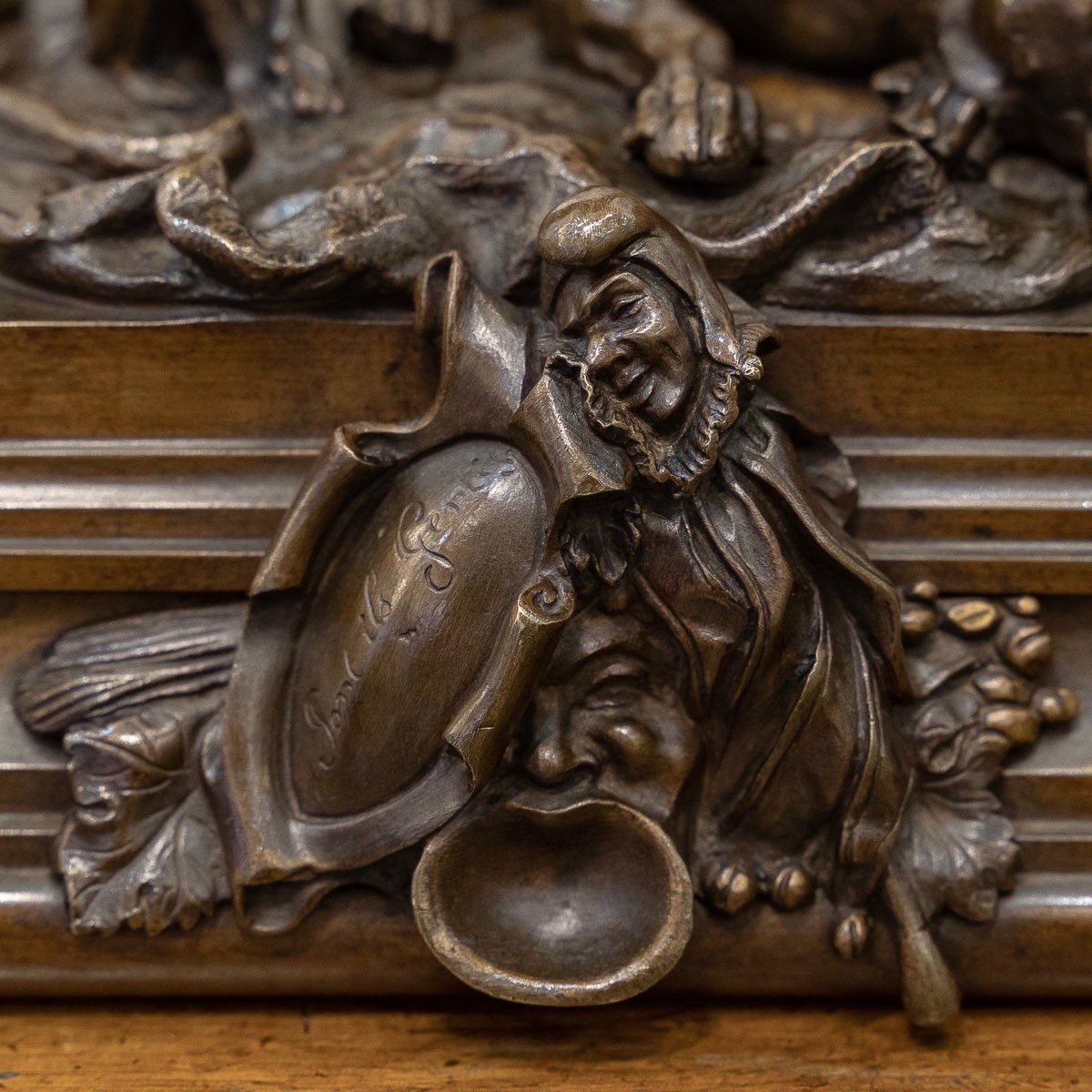 Sculpture - " Sont Ils Gentis " , Alfred Barye (1839-1895) - Bronze-photo-4