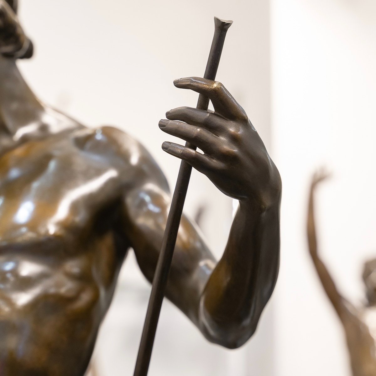 Sculpture - " The Sower Of Ideas" , Emile - Louis Picault (1833-1915) - Bronze -photo-3