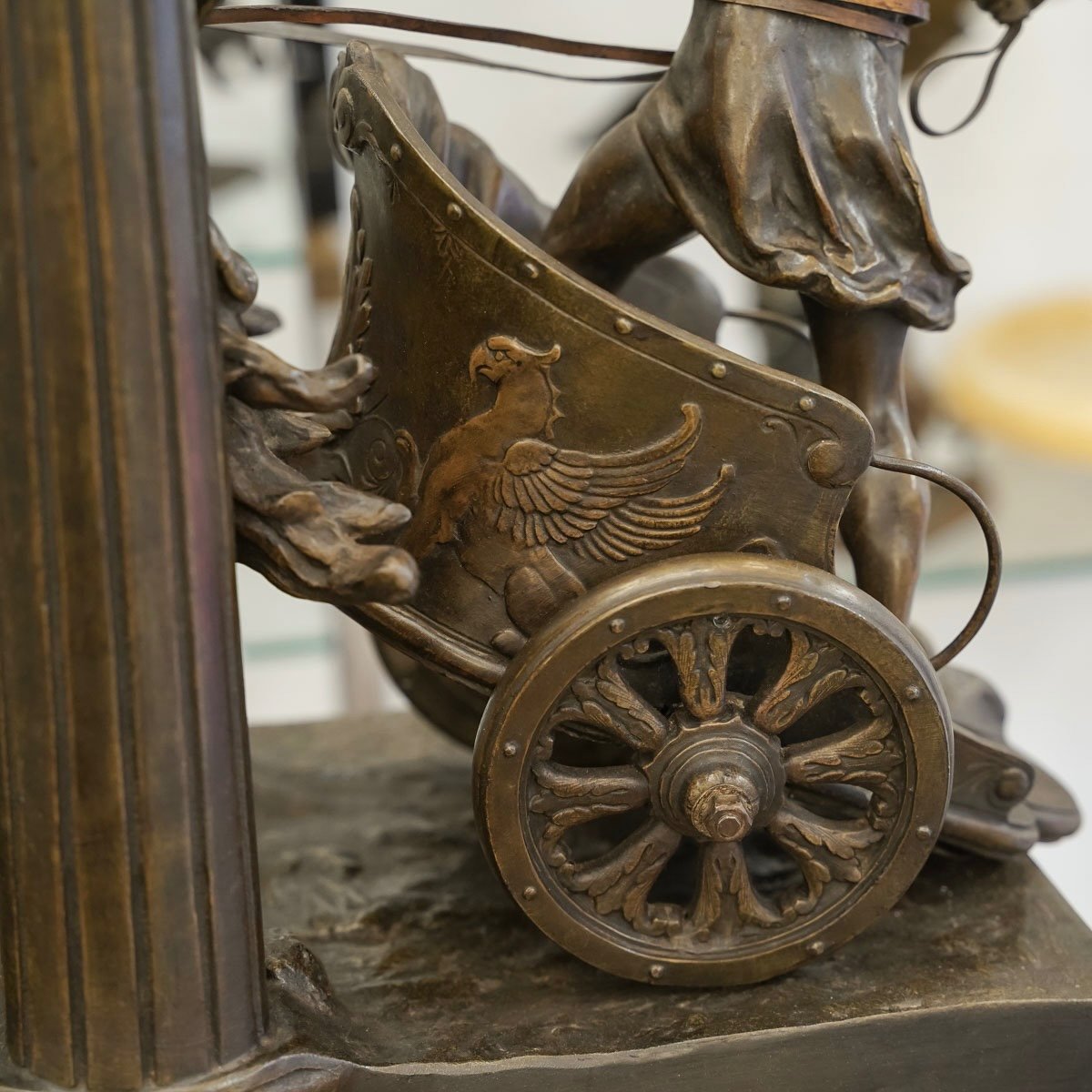 Sculpture - " Ave Cesar Te Victor Salvet ",  Emile - Louis Picault (1833-1915) -photo-7