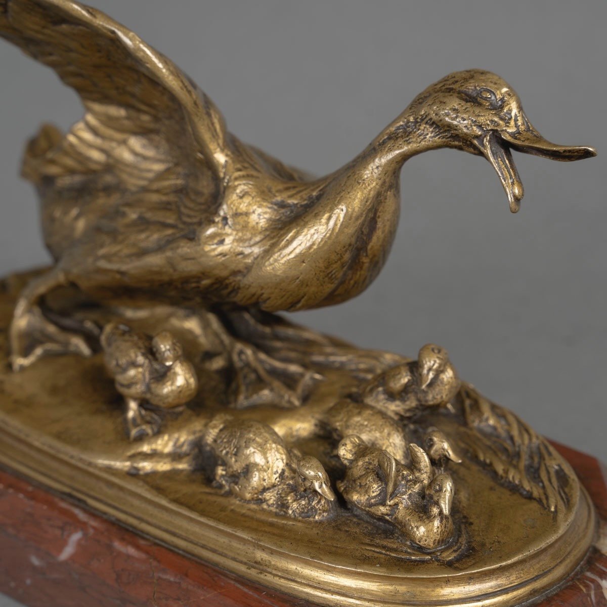 Famille de canards , Pierre -Jules Mêne (1810-1879)-photo-3