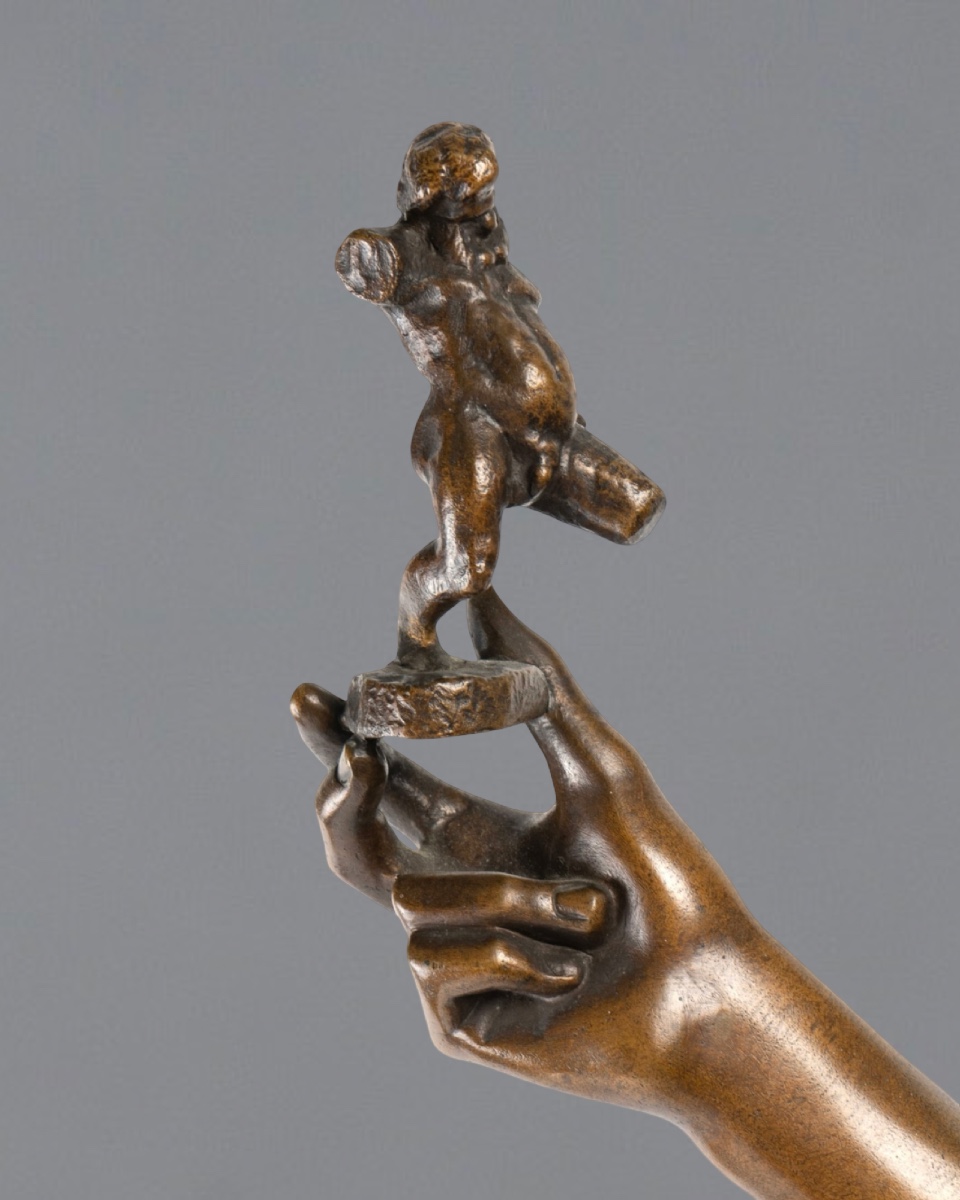 Sculpture Bronze - A Find In Pompeii , Hippolyte Alexandre Moulin (1832-1884) -photo-2