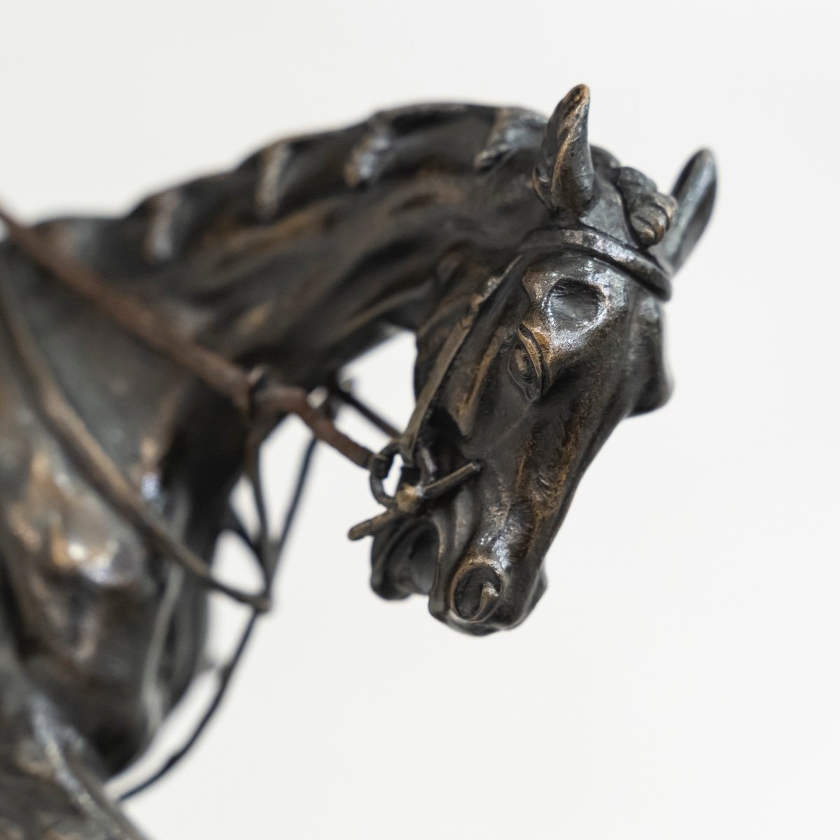 Sculpture - Jockey à Cheval N°2 , Pierre - Jules Mêne (1810-1879)-photo-3