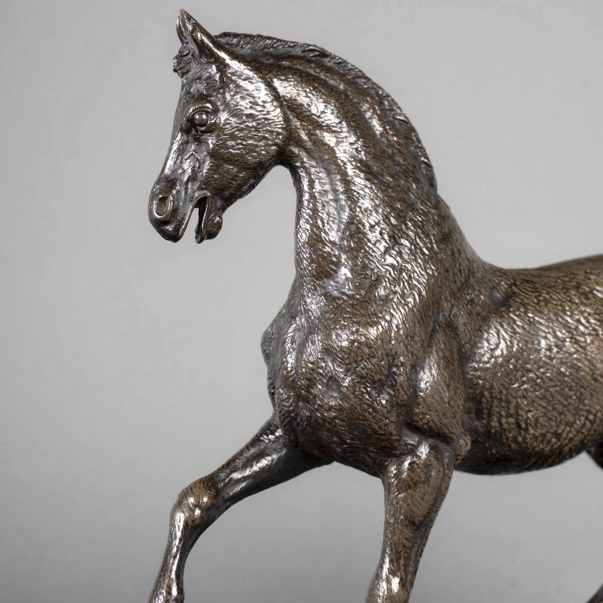 Sculpture - Le Cheval Libre , Paul - Édouard Delabrièrre (1829-1912) - Bronze-photo-3