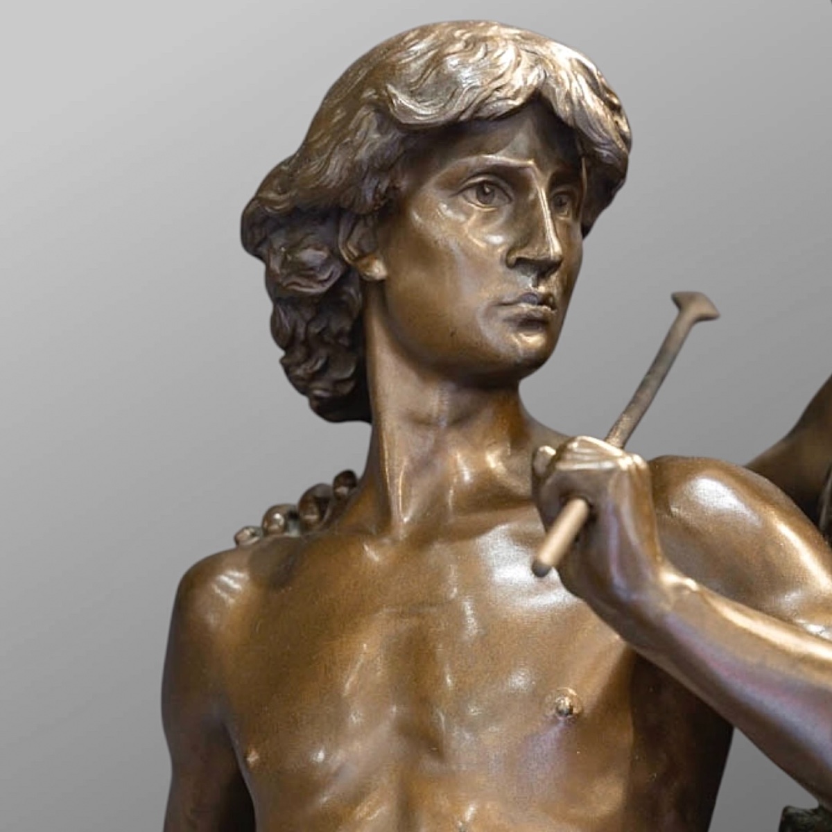 Sculpture - Pro Patria , Émile - Louis Laporte (1858-1907) - Bronze-photo-2