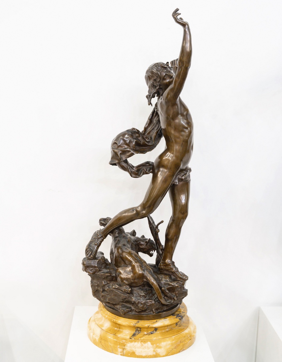 Sculpture - Orpheus In The Underworld, Charles Raoul Verlet (1857-1923) - Bronze-photo-3