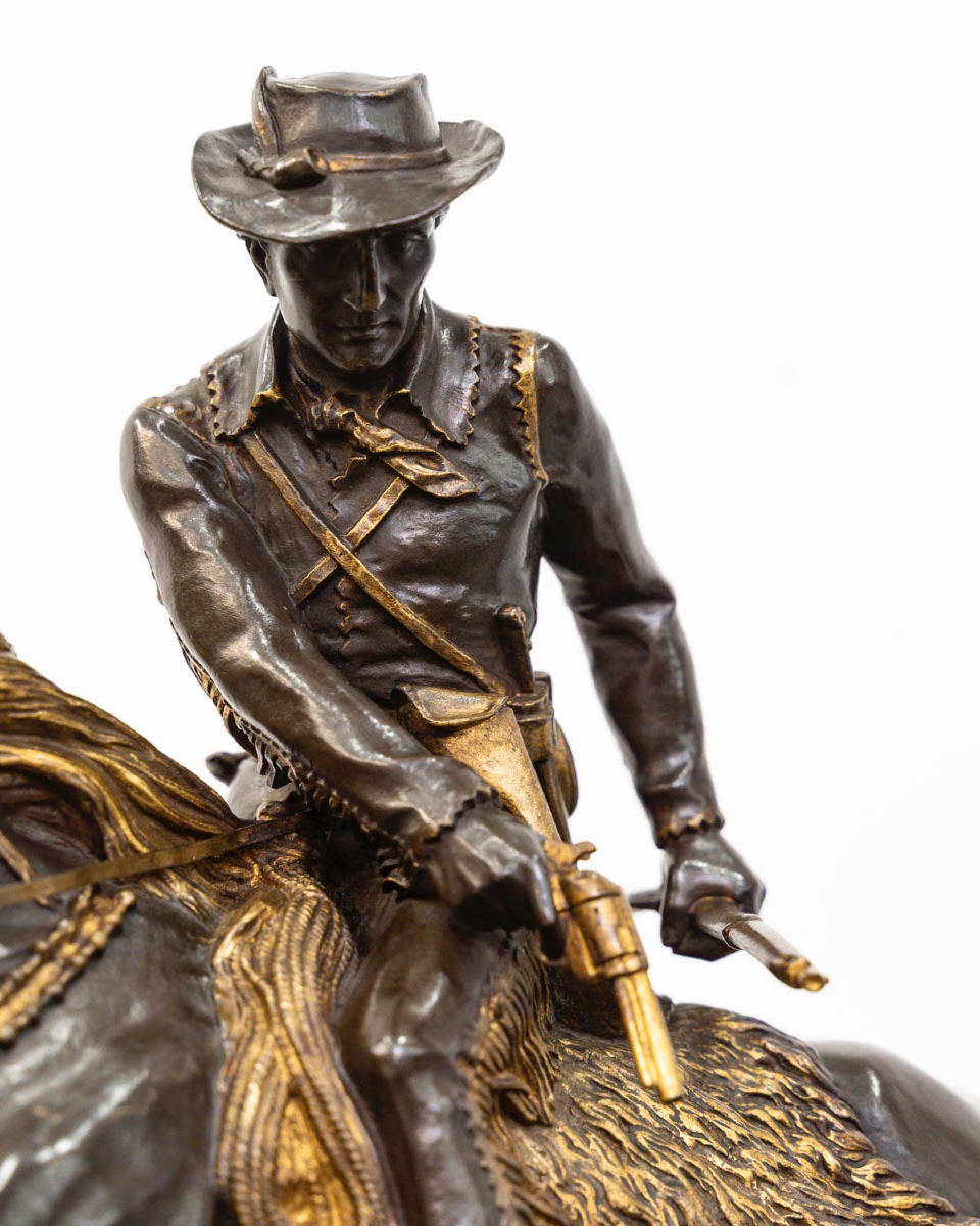 Bronze Group "bison Hunt", Isidore Jules Bonheur (1827-1901), Peyrol Edt - Bronze-photo-1