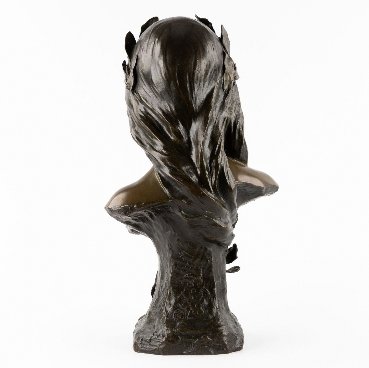 Sculpture - Poésie , Henri Godet (1863-1937) - Bronze-photo-1