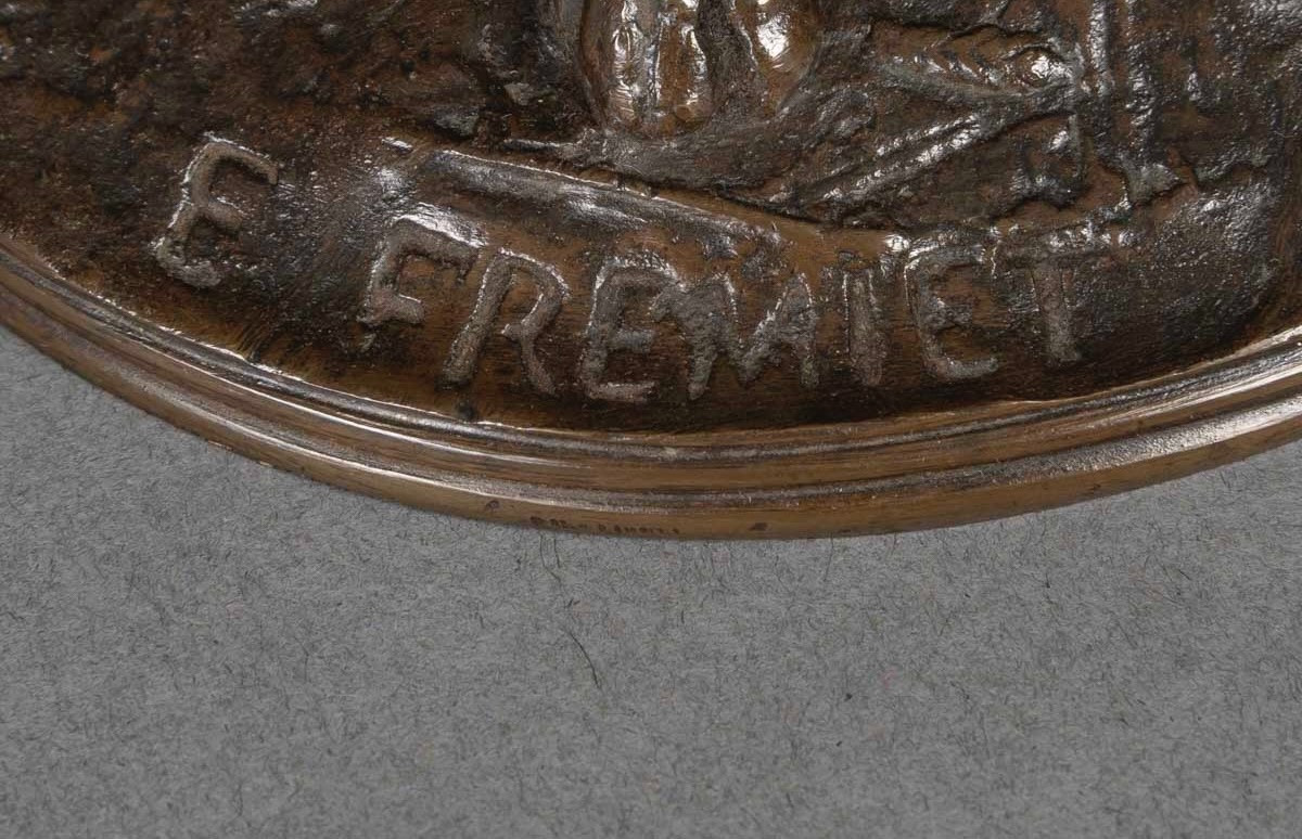 Sculpture - Group Of Bassets , Ravageot And Ravageode , Emmanuel Fremiet (1824 -1910) - Bronze-photo-6