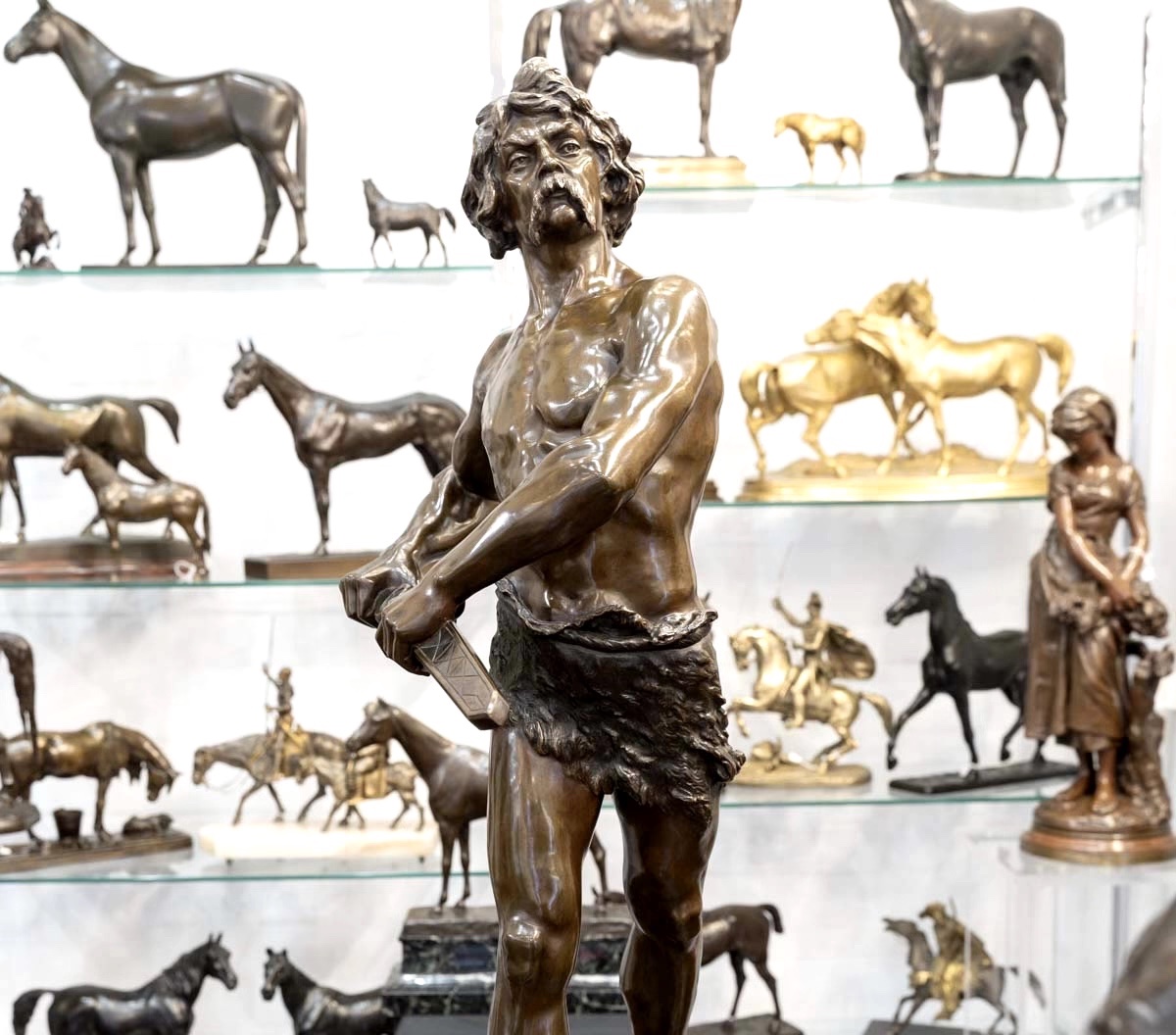 Sculpture - Pro Aris Et Focis , Henri Fugere (1872-1944) - Bronze-photo-2