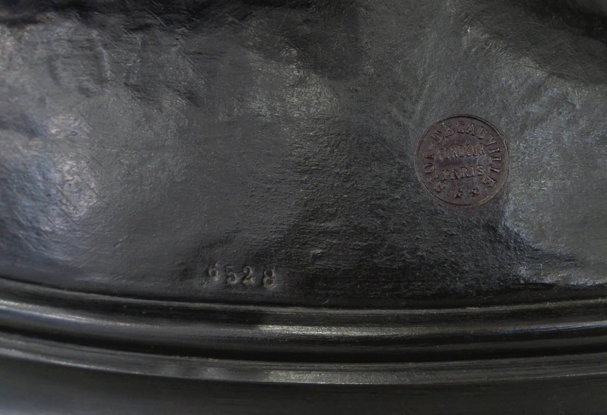 Sculpture - Sarpedon Drawing His Bow , Henri Peinte (1845-1912) - Bronze-photo-6