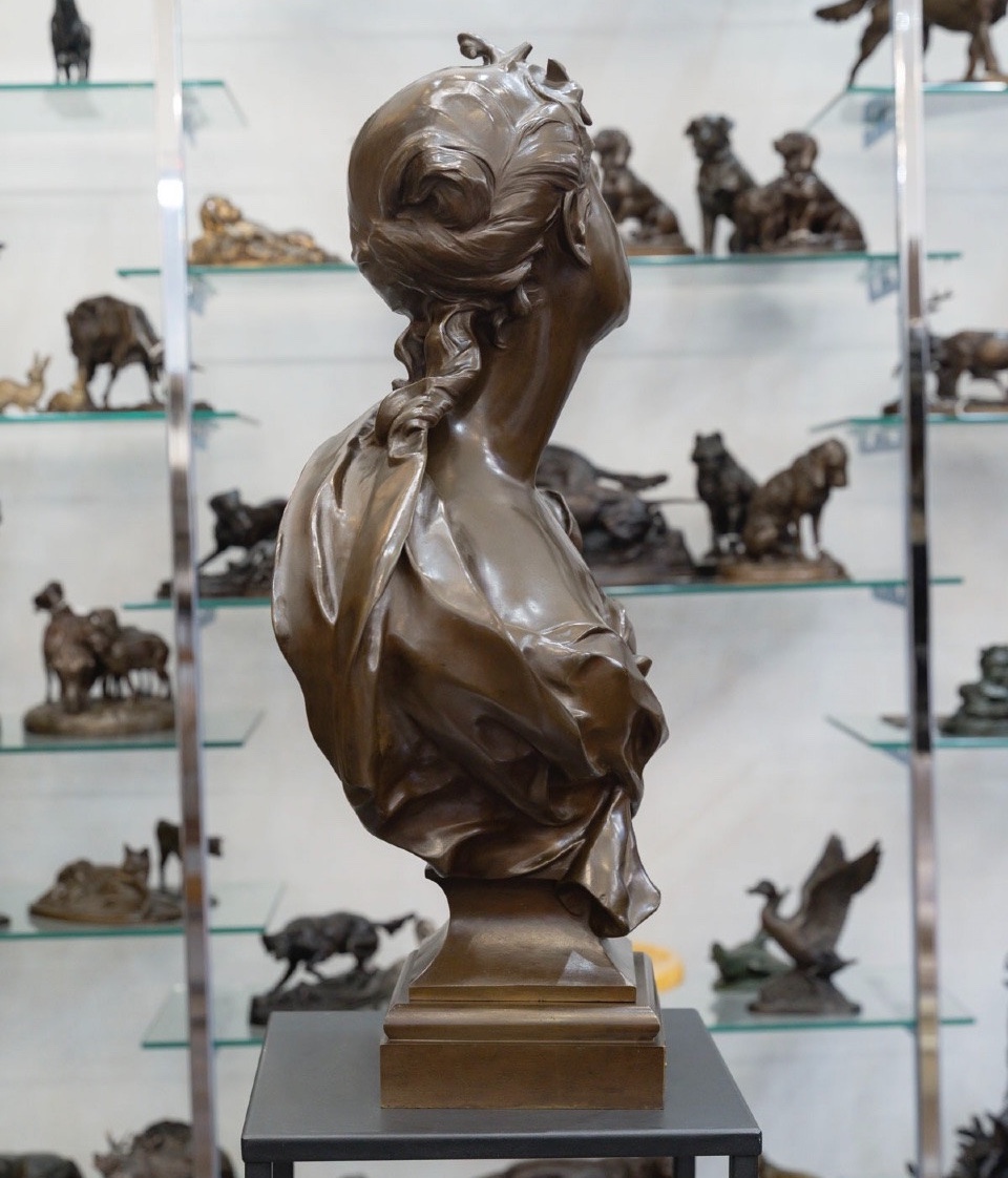 Sculpture - Éspérance , Félix Pierre Richard (1848-1912) - Bronze-photo-3