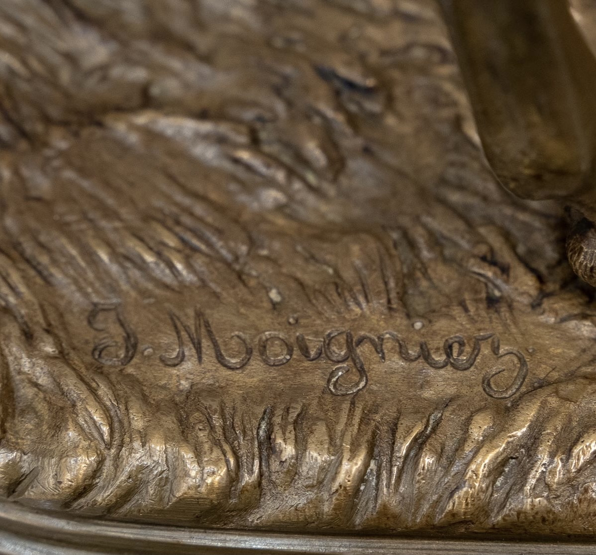 Sculpture - Avant La Course , Jockey Et Sa Monture , Jules Moigniez (1835-1894) - Bronze-photo-7