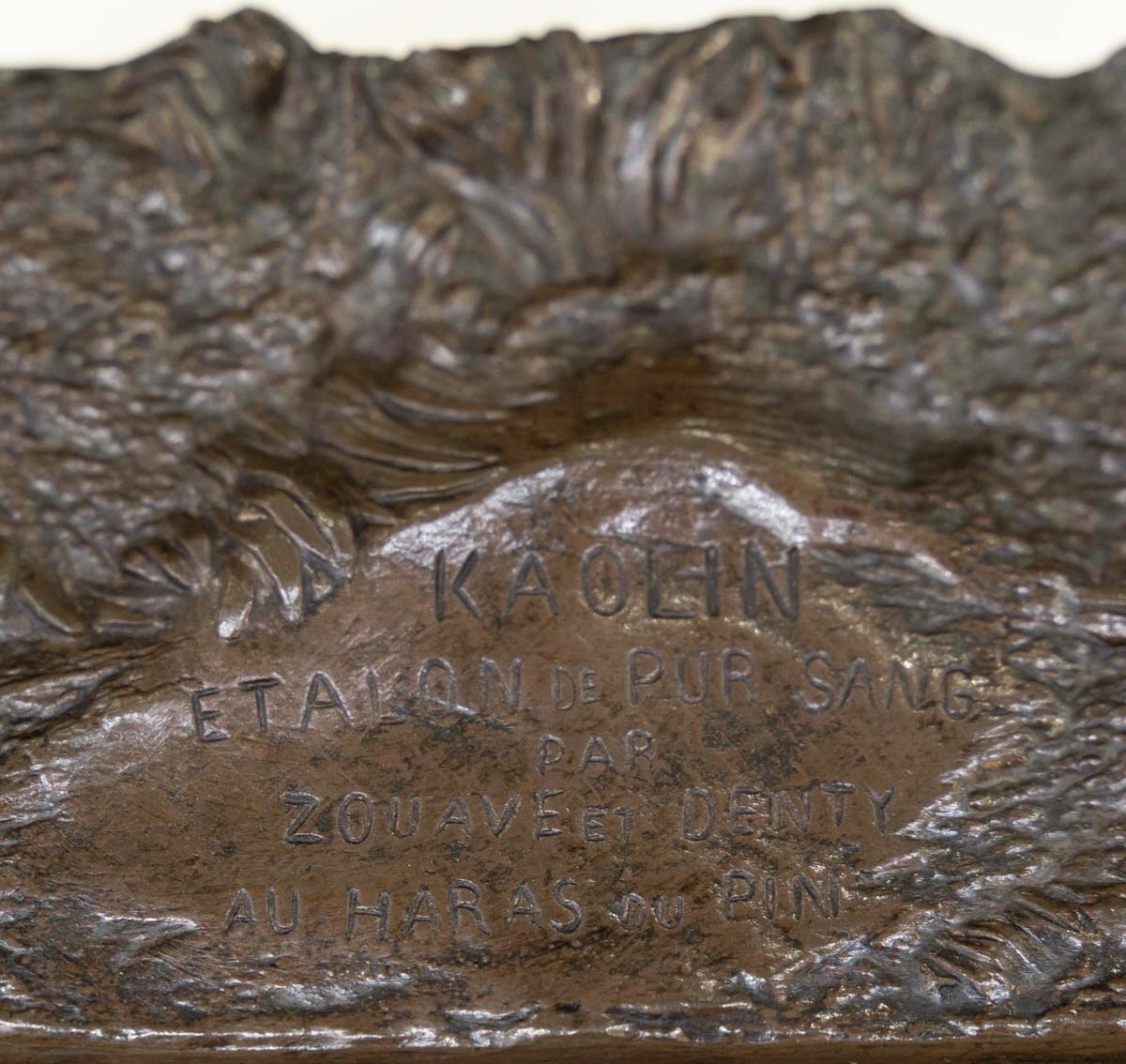 Sculpture - The Kaolin Horse , Alfred Dubucand (1828 - 1894) - Bronze-photo-2