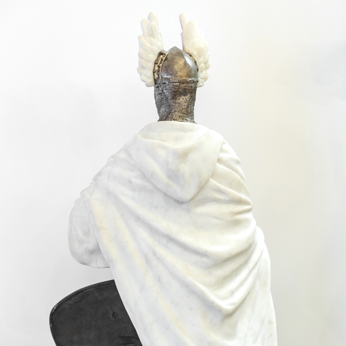 SCULPTURE - LOHENGRIN , CHEVALIER DU GRAAL PAR PAUL PHILIPPE (1870-1930) -photo-4