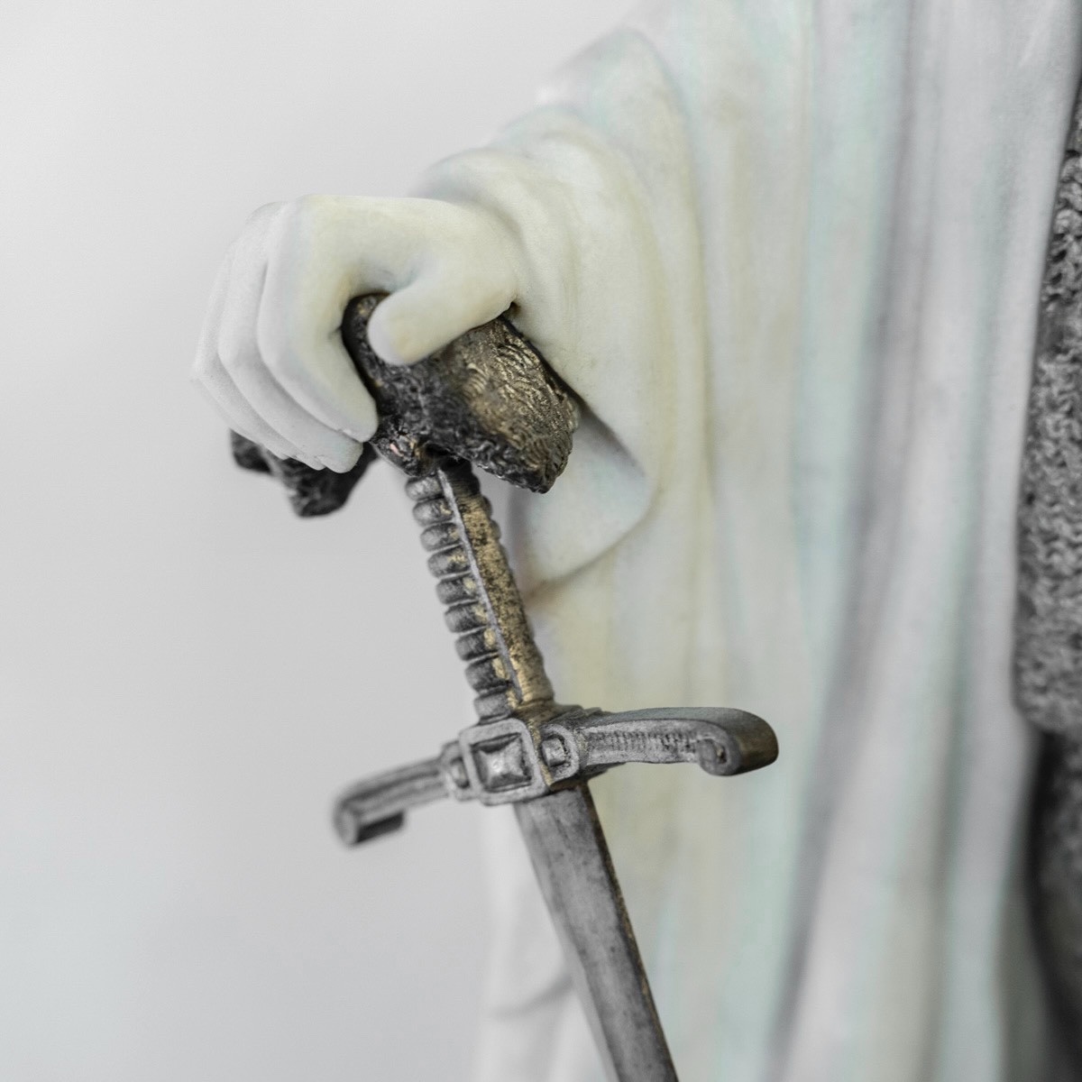 SCULPTURE - LOHENGRIN , CHEVALIER DU GRAAL PAR PAUL PHILIPPE (1870-1930) -photo-7