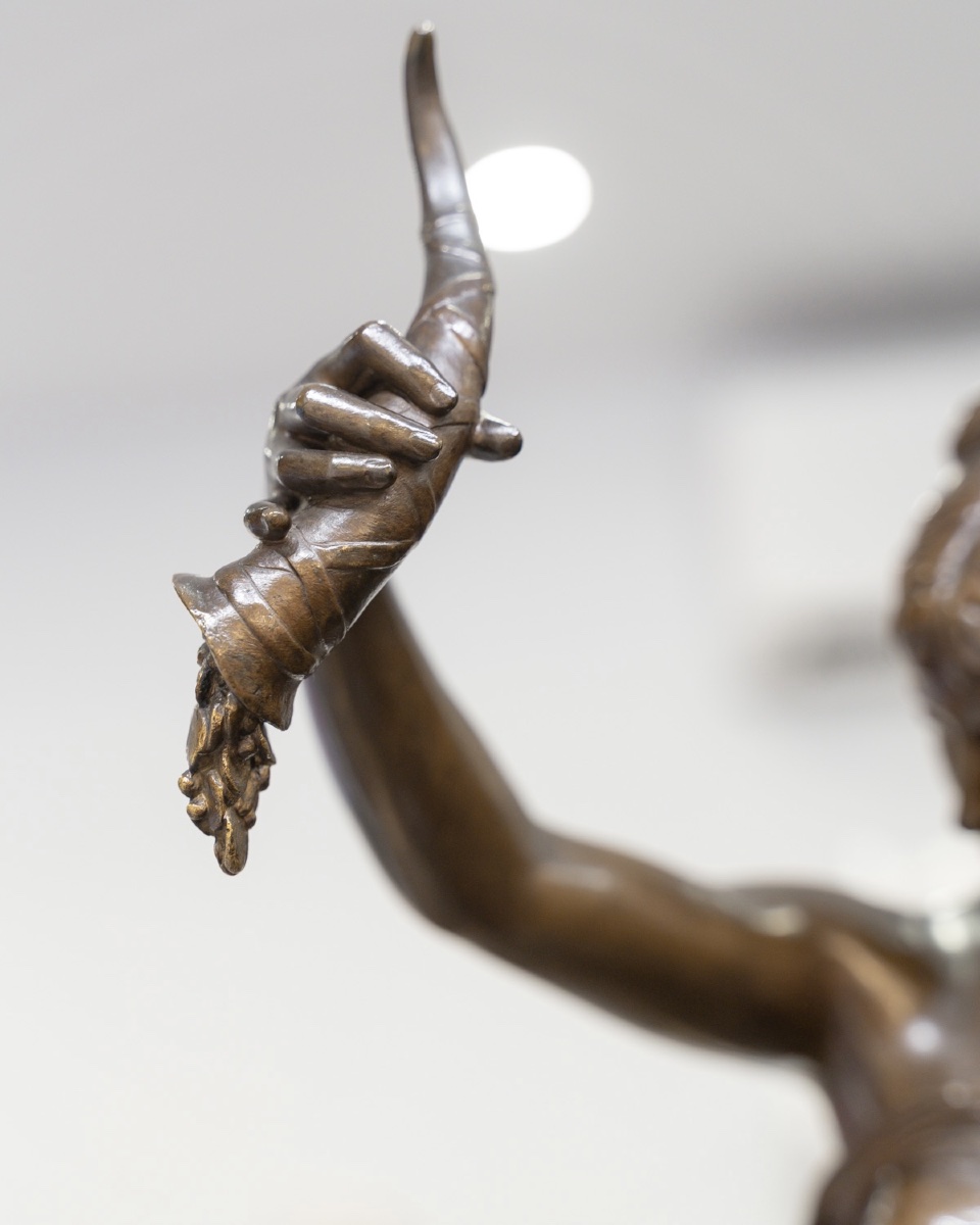 Sculpture - The Fortune , Augustin- Jean Moreau - Vauthier (1831-1893) Bronze -photo-4