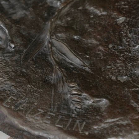 Sculpture - The Gleaner , Eugene Aizelin (1821–1902) - Bronze-photo-4