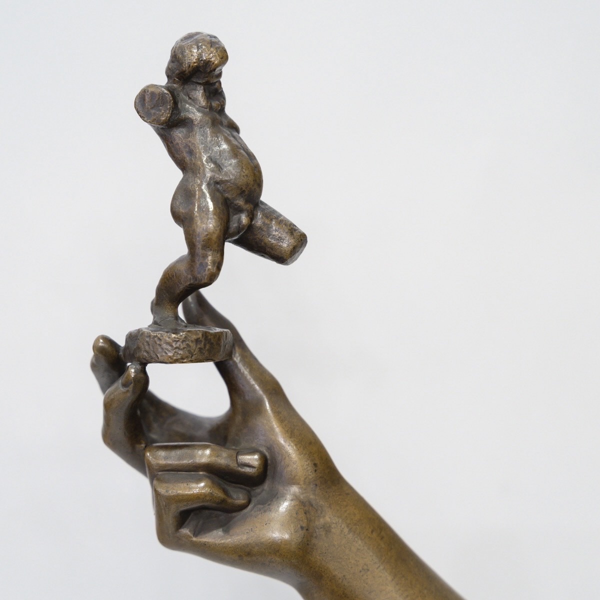 Sculpture - A Find In Pompeii , Hippolyte Alexandre Moulin (1832-1884) - Bronze-photo-4