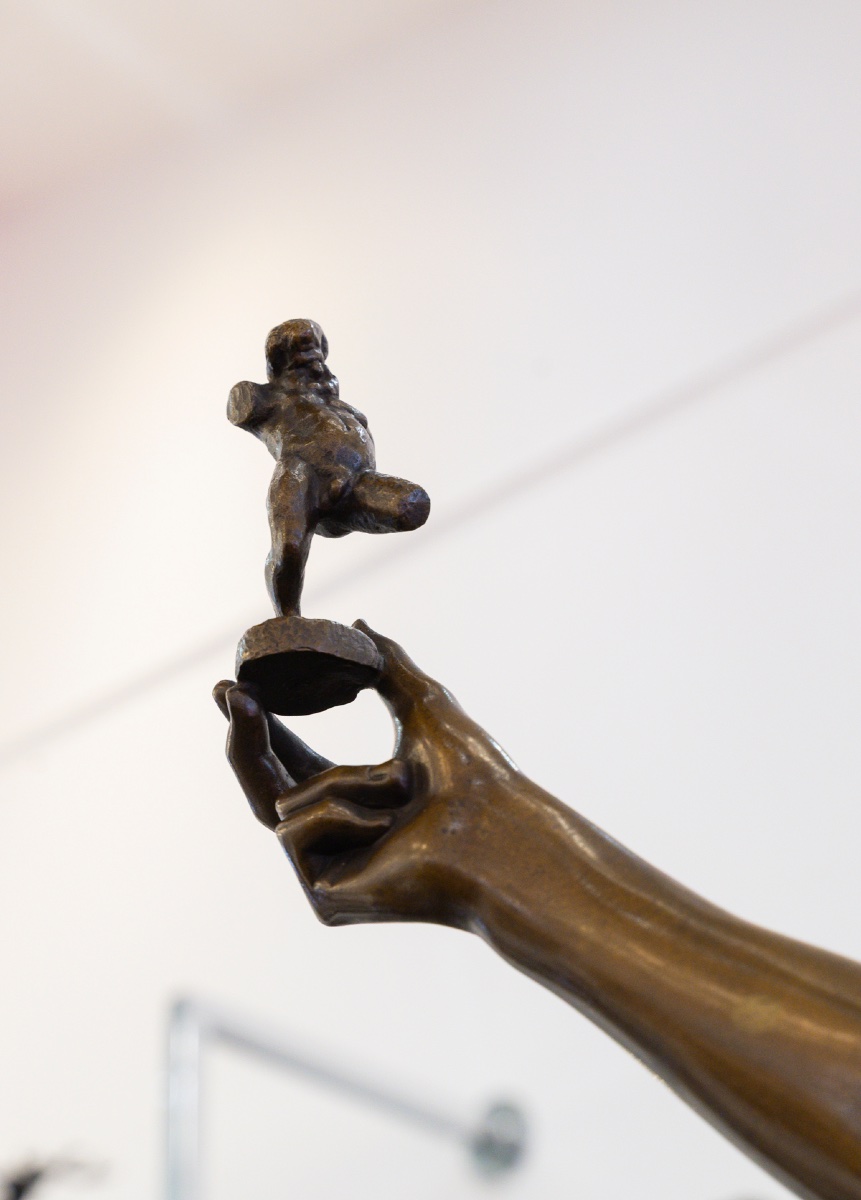 Sculpture - A Find In Pompeii , Hippolyte Alexandre Moulin (1832-1884) - Bronze-photo-6