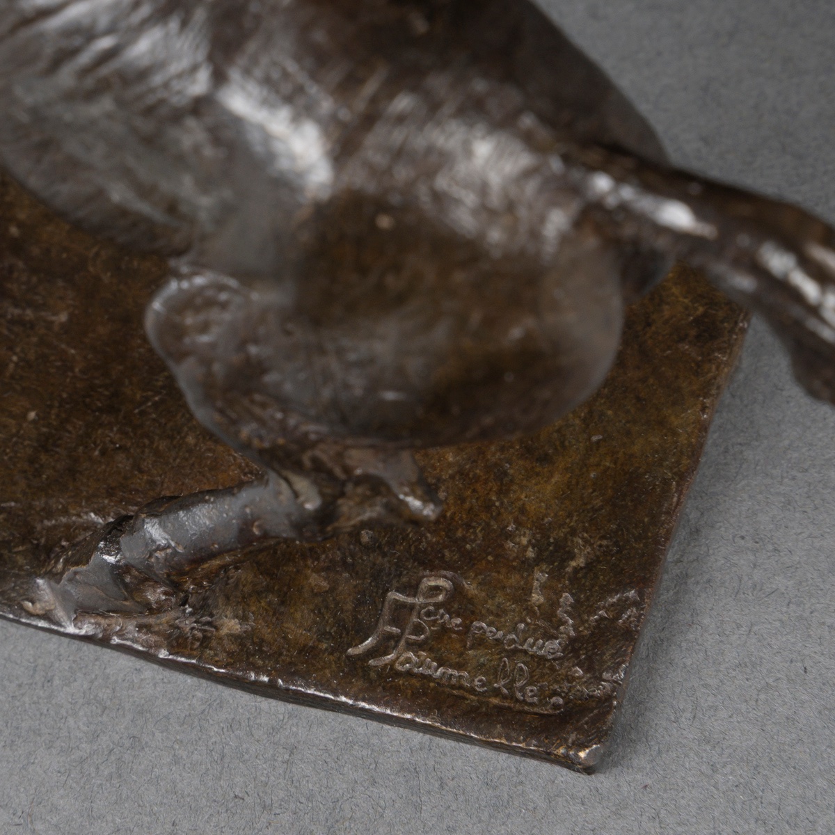 SCULPTURE - LE CHEVAL CABRÉ , FRANCIS POIRIER SCULPTEUR - BRONZE-photo-6