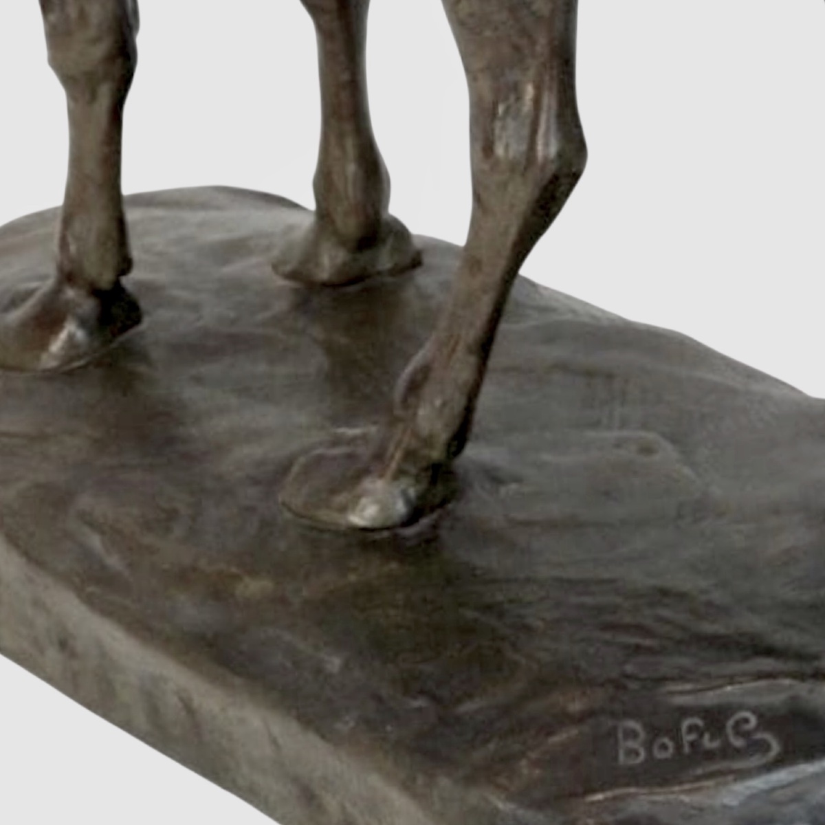 Sculpture - Jeune Méhariste Au Dromadaire , Antoine BOFILL (1875-1921) - Bronze-photo-2