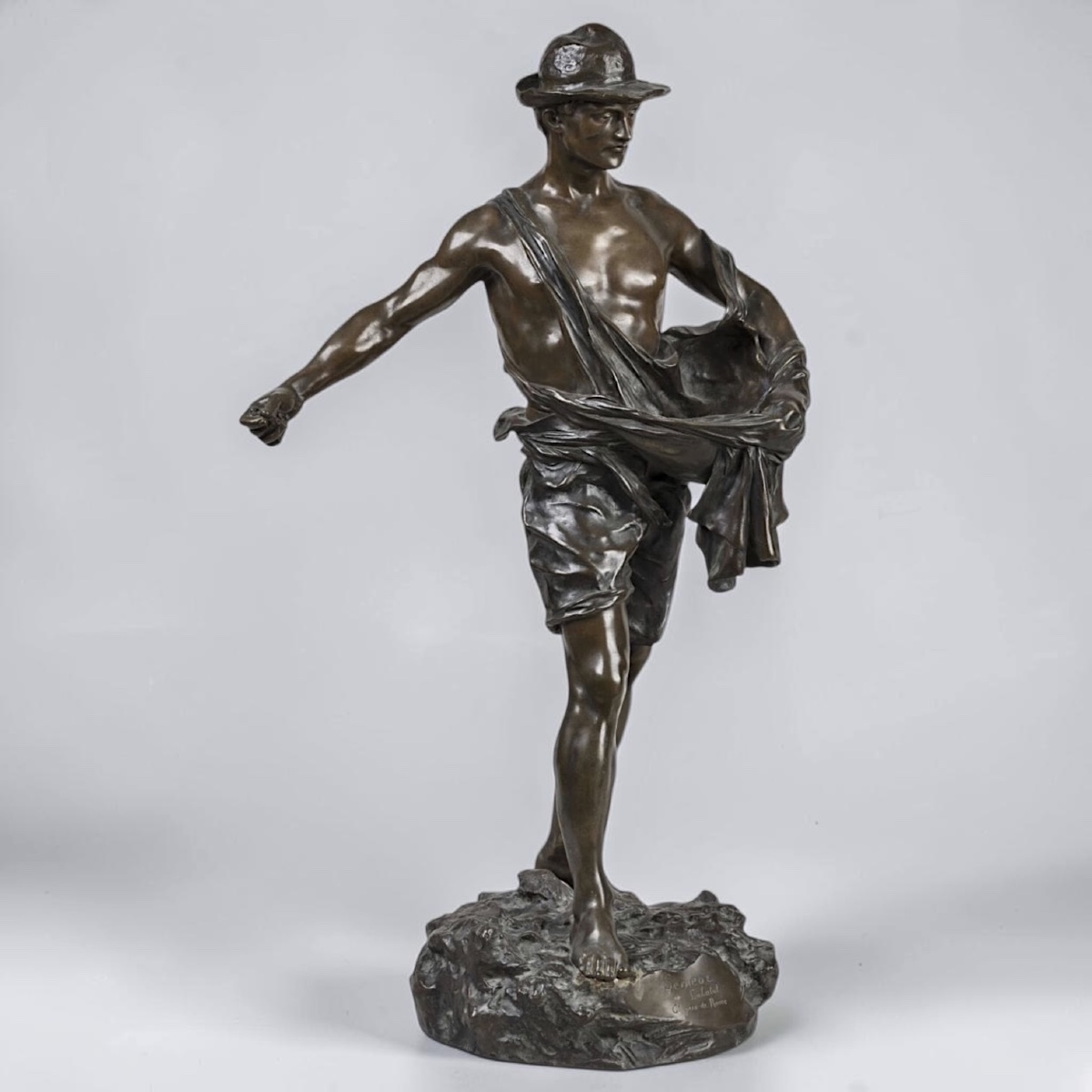 Sculpture - Le Semeur , Jules - Jacques LABATUT (1851-1935) - Bronze-photo-2