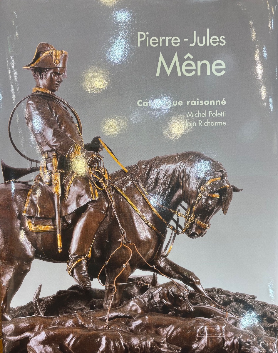 Sculpture - Chien Épagneul Anglais , MÉDOR Par Pierre - Jules Mêne (1810-1879) - Bronze -photo-4