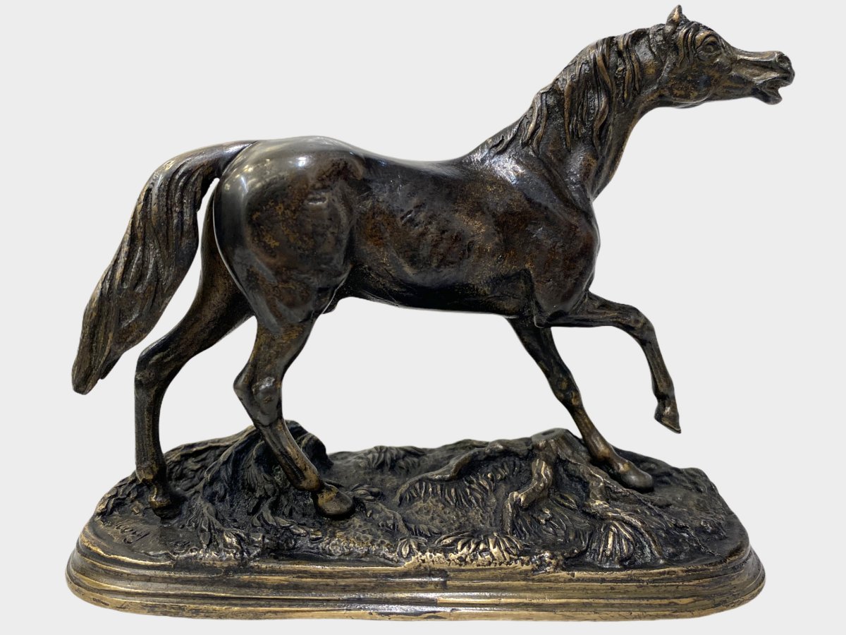 Horse By Jules Moigniez (1835-1894)