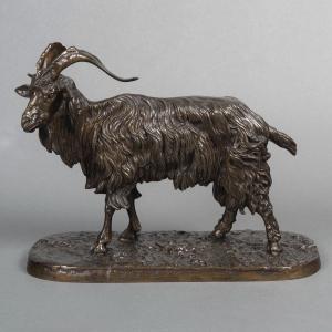 Sculpture - Goat N° 1 , Pierre - Jules Mêne (1810-1879) - Bronze